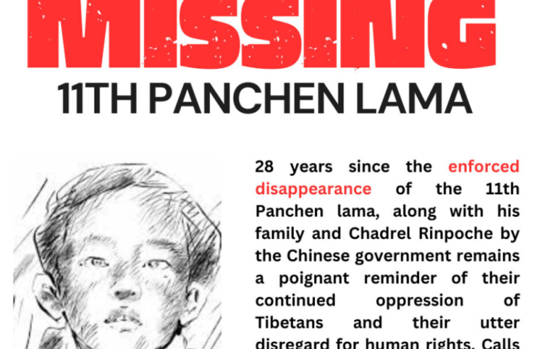 Tibet. Missing the 11th Panchen Lama