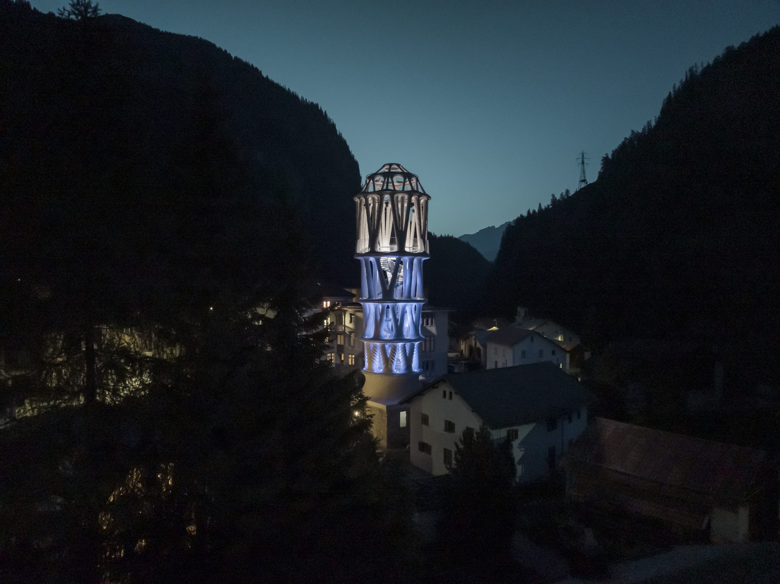 Environnement.  World’s tallest 3D-printed tower points the way forward