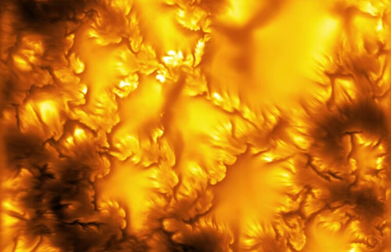 Space. First image from the world’s largest solar telescope captures the sun in unheard-of detail