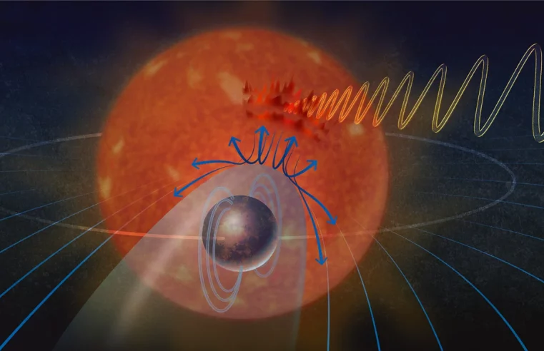Space. Radio signal detected for the first time from a planet outside our solar system